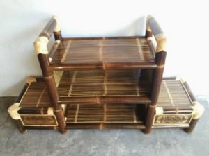 Jual Rak Bambu Kirim ke Dieng: Custom & Ready Stock - Bambu.Furnitur.co.id