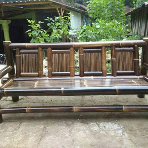 Jual Kursi Bambu Kirim ke Banten: Custom & Ready Stock - Bambu.Furnitur.co.id