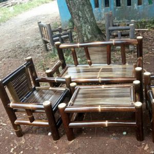 Jual Kursi Bambu Kirim ke Temanggung: Custom & Ready Stock - Bambu.Furnitur.co.id