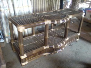 Jual Rak TV Bambu Kirim ke Bantul: Custom & Ready Stock - Bambu.Furnitur.co.id