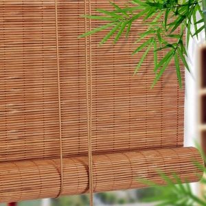 Jual Tirai Bambu Polos Kirim ke Bekasi: Custom & Ready Stock - Bambu.Furnitur.co.id