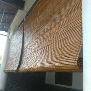 Jual Tirai Bambu Motif Kirim ke Jakarta Barat: Custom & Ready Stock - Bambu.Furnitur.co.id