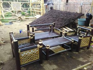 Jual Kursi Bambu Kirim ke Nganjuk: Custom & Ready Stock - Bambu.Furnitur.co.id